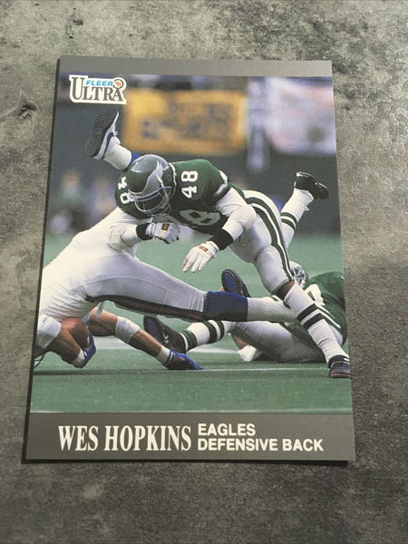 Wes Hopkins Eagles 1991 Fleer Ultra #232