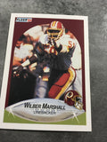 Wilber Marshall Redskins 1990 Fleer #161