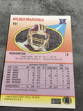 Wilber Marshall Redskins 1990 Fleer #161