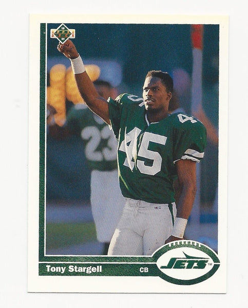 Tony Stargell Jets 1991 Upper Deck #366