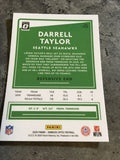 Darrell Taylor Seahawks 2020 Panini Donruss Optic Rookie #136