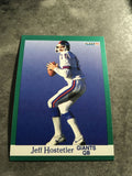 Jeff Hostetler Giants 1991 Fleer #312