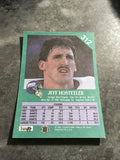 Jeff Hostetler Giants 1991 Fleer #312