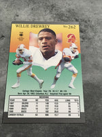 Willie Drewrey Buccaneers 1991 Fleer Ultra #262