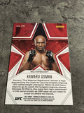 Kamaru Usman  UFC 2021 Panini Chronicles Rookie & Stars #86