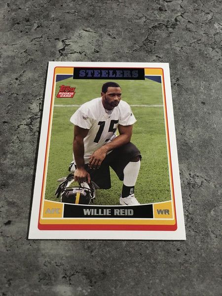 Willie Reid Steelers 2006 Topps Rookie #319