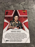 Amanda Nunes  UFC 2021 Panini Chronicles Rookie & Stars #90