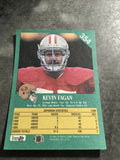 Kevin Fagan 49ers 1991 Fleer #354