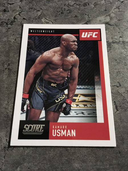 Kamaru Usman  UFC 2021 Panini Chronicles Score #93