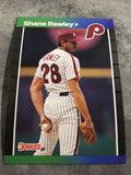 Shane Rawley Phillies 1989 Donruss #251