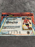 Wayne Presley Blackhawks 1991-92 Topps Stadium Club #215