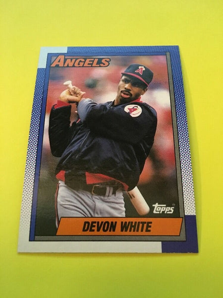 Devon White Angels 1990 Topps #65