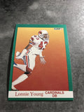 Lonnie Young Cardinals 1991 Fleer #351