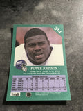 Pepper Johnson Giants 1991 Fleer #314