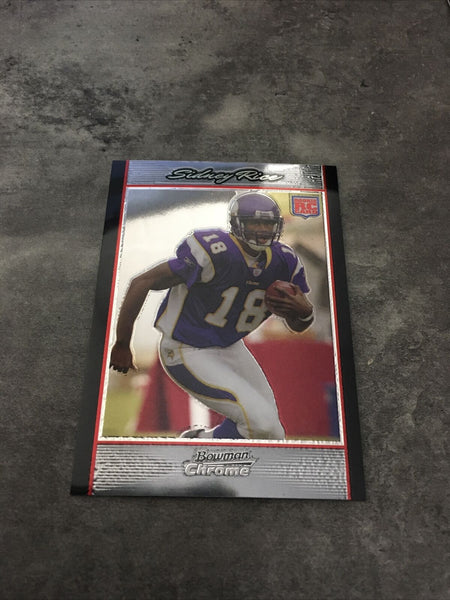 Sidney Rice   Vikings 2007 Bowman Chrome Rookie #BC79