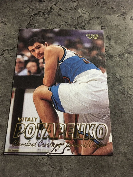 Vitaly Potapenko Cavaliers 1997-98 Fleer #136