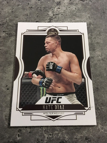 Nate Diaz UFC 2021 Panini Chronicles Legacy #49