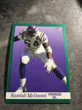 Randall McDaniel Vikings 1991 Fleer #286