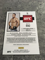 Nate Diaz UFC 2021 Panini Chronicles Score #95