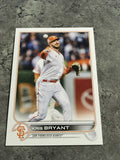 Kris Bryant Giants 2022 Topps #86