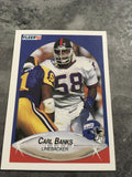 Carl Banks Giants 1990 Fleer #63