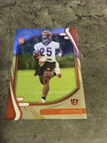 Chris Evans Bengals 2021 Panini Absolute Yellow Rookie #180