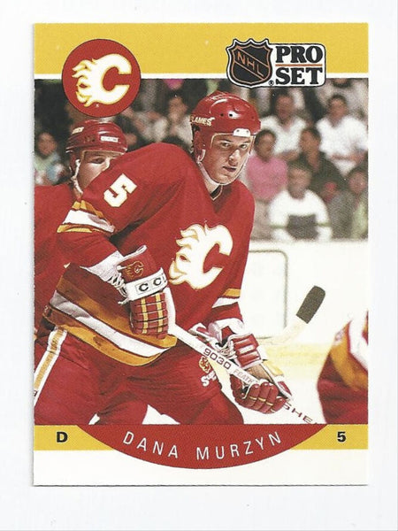 Dana Murzyn Flames 1990-1991 Pro Set #41