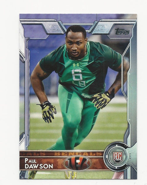 Paul Dawson Bengals 2015 Topps Rookie #395