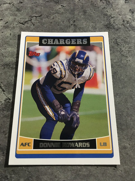 Donnie Edwards Chargers 2006 Topps #168