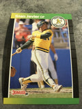 Stan Javier A's 1989 Donruss #185