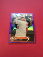 Chris Davis Orioles 2012 Topps Chrome Purple Refractor #202