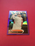 Chris Davis Orioles 2012 Topps Chrome Purple Refractor #202