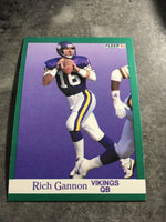 Rich Gannon Vikings 1991 Fleer #282