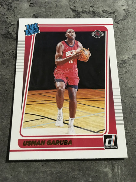 Usman Garuba Rockets 2021-22 Donruss Rookie #238