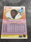 Carl Banks Giants 1990 Fleer #63