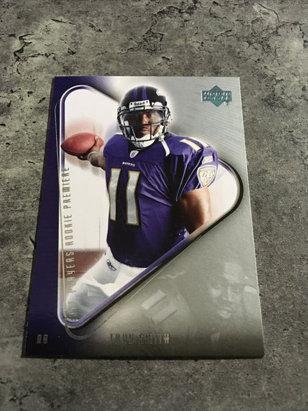 Troy Smith Ravens 2007 Upper Deck Rookie Premiere #28