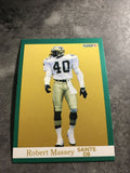 Robert Massey Saints 1991 Fleer #299