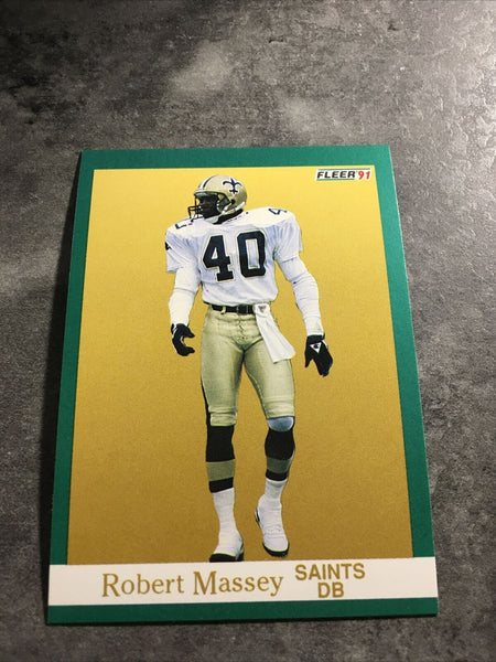 Robert Massey Saints 1991 Fleer #299