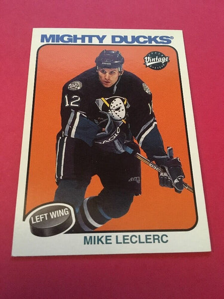 Mike Leclerc Ducks 2001-2002 Upper Deck Vintage #6