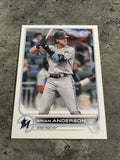 Brian Anderson Marlins 2022 Topps #19