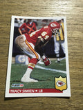 Tracy Simien Chiefs 1992 Fleer #182