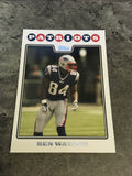 Ben Watson Patriots 2008 Topps #195