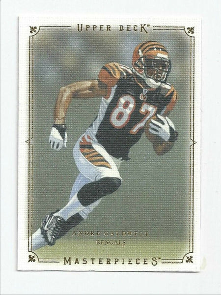 Andre Caldwell Bengals 2008 Upper Deck Masterpiece White Frame Rookie #18