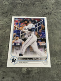 Bryan De La Cruz Marlins 2022 Topps Rookie #22