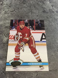 Tim Sweeney Flames 1991-92 Topps Stadium Club #394