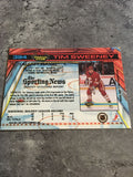 Tim Sweeney Flames 1991-92 Topps Stadium Club #394