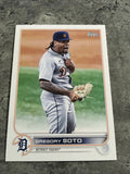 Gregory Soto Tigers 2022 Topps #17