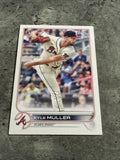 Kyle Muller Braves 2022 Topps Rookie #30