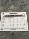 Gregory Soto Tigers 2022 Topps #17
