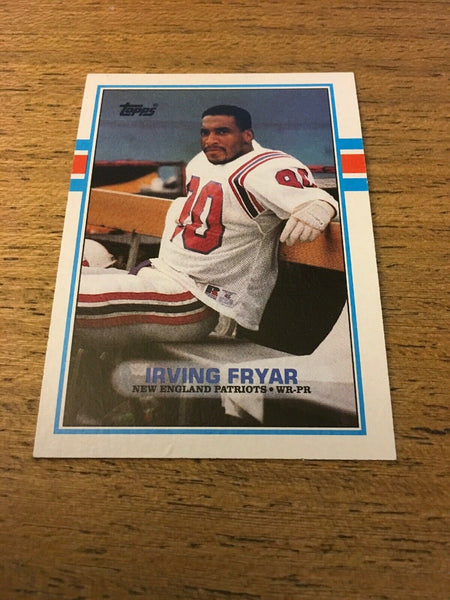 Irving Fryar Patriots 1989 Topps #204